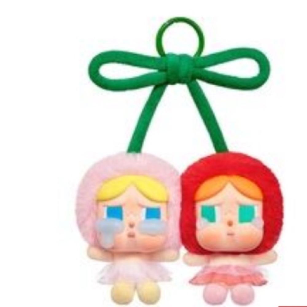 POP MART CRYBABY Crying For Love plush hanging card bag charm Pendant